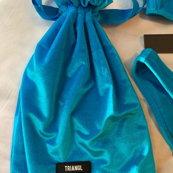 TRIANGL ANDREA velvet swim set. - Picture 7 of 8